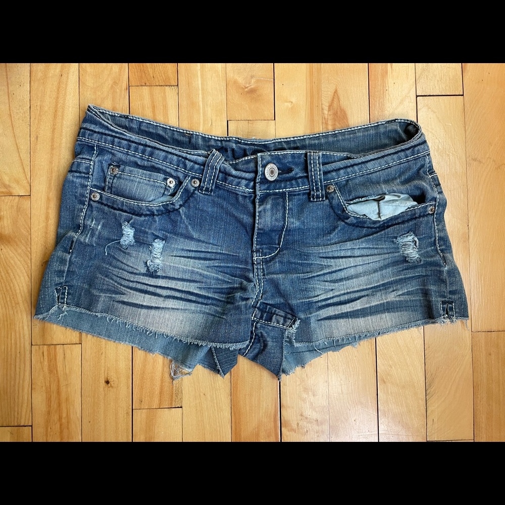 Rue21 denim shorts. Size 7/8
